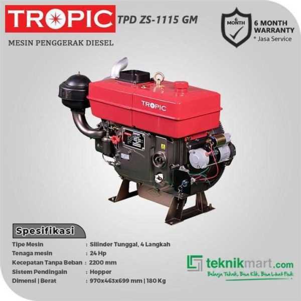 TROPIC ZS 1115 GM HOPPER STATER 23HP