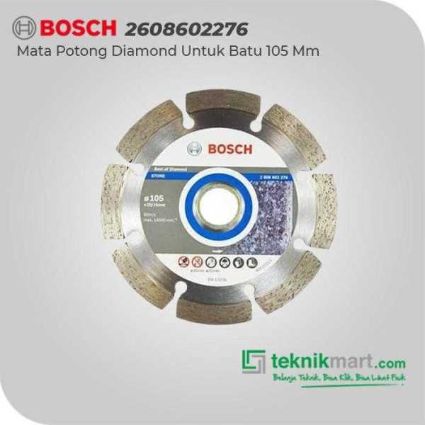 BOSCH DIAMOND CUTTING DISC BEST FOR STONE SEGMENTED 105X20/16X1.7X8MM