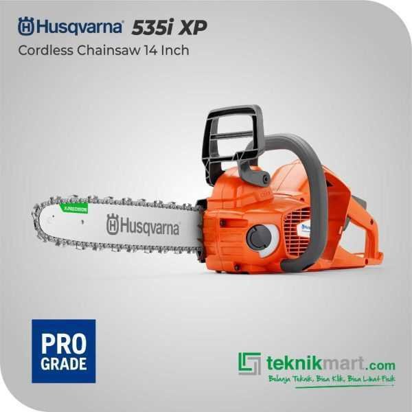 HUSQVARNA 535i XP CHAINSAW CORDLESS 14" .325 MINI SP21G ONLY, WITHOUT BATTERY & CHARGER