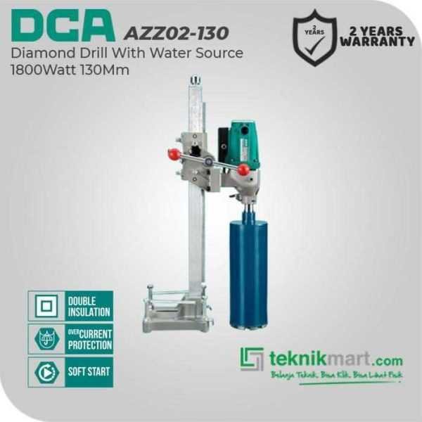 DCA AZZ02-130 DIAMOND DRILL WITH WATER SOURCE 1800WATT 130MM