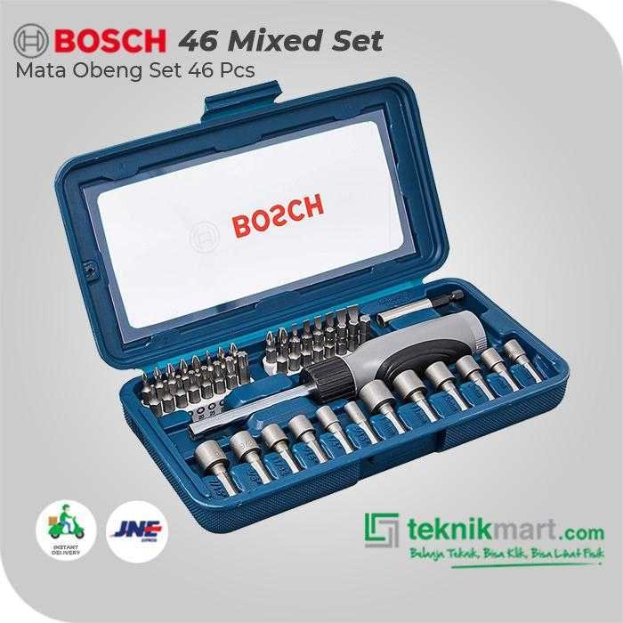 BOSCH 46 PCS SCREWDRIVER BITS MIXED SET - Image 3