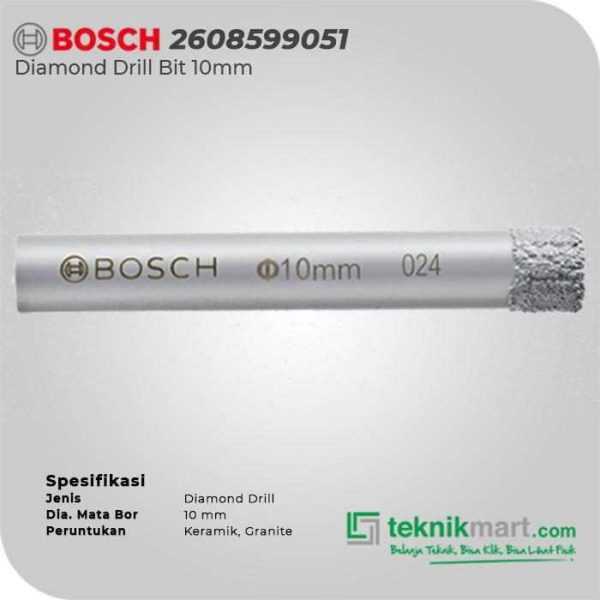 BOSCH DIAMOND DRILL BIT 10MM