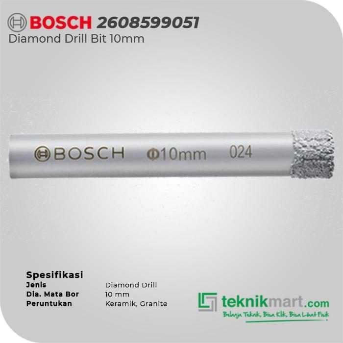 BOSCH DIAMOND DRILL BIT 10MM