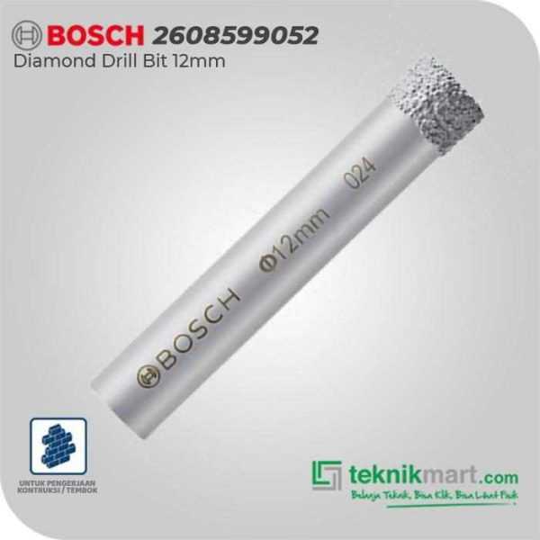 BOSCH DIAMOND DRILL BIT 12MM