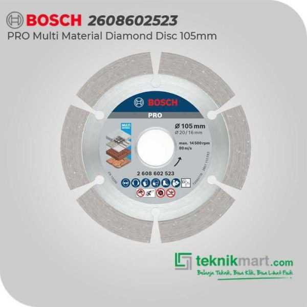 BOSCH DIAMOND CUTTING DISC BEST FOR UNIVERSAL SEGMENTED 105X20/16X1.7X8MM