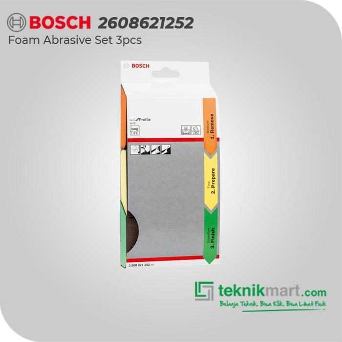 BOSCH S470 SPONGE ABRASIVERS, MEDIUM/ FINE/ SUPER FINE, PROFILE