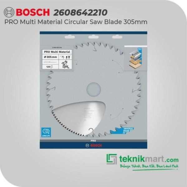 BOSCH CIRCULAR SAW BLADES FOR MULTI MATERIAL 306X30/20/25/1"X2.7MM 120T