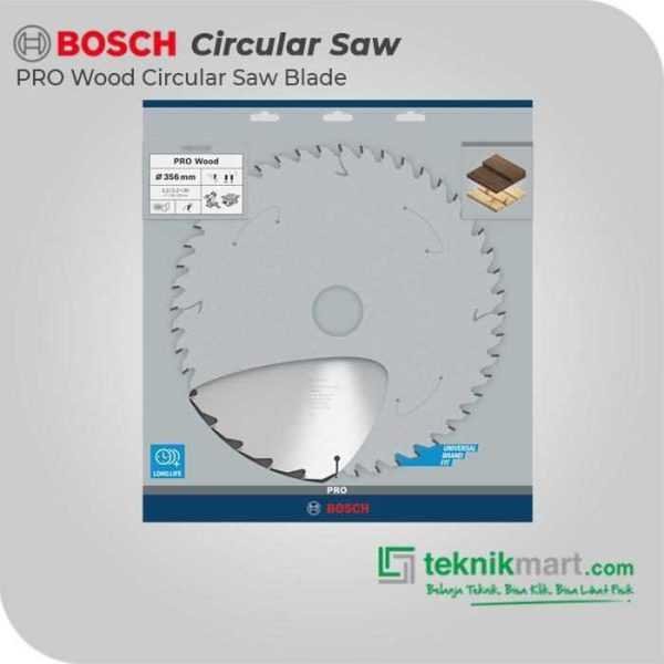 BOSCH CIRCULAR SAW BLADES EXPERT FOR WOOD 356X30/25/20X3.2MM 80T