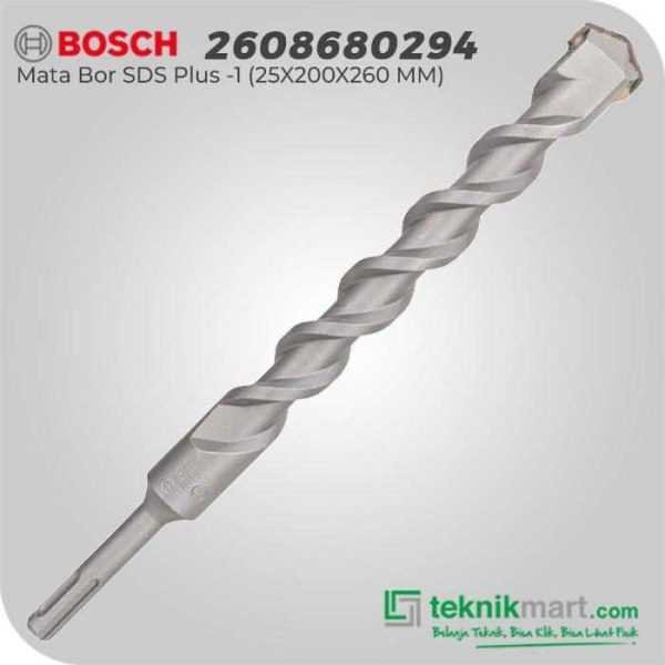 BOSCH SDS PLUS-1 HAMMER DRILL BIT 25X200X260MM