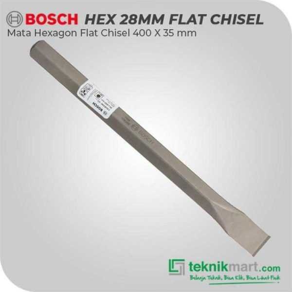 BOSCH HEX 28MM FLAT CHISELS 400X36MM FOR BREAKER