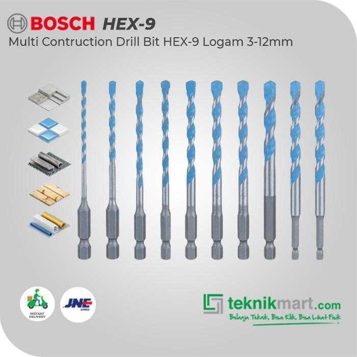 BOSCH HEX-9 MULTI CONSTRUCTION DRIL BIT 12X90MX150MM - (SHANK HEXAGON) - Image 2