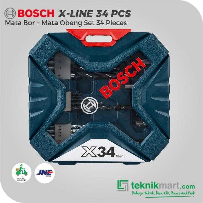 BOSCH 34 X-LINE DRILL AND SCREWDRIVER BIT MIXED SET - Image 3