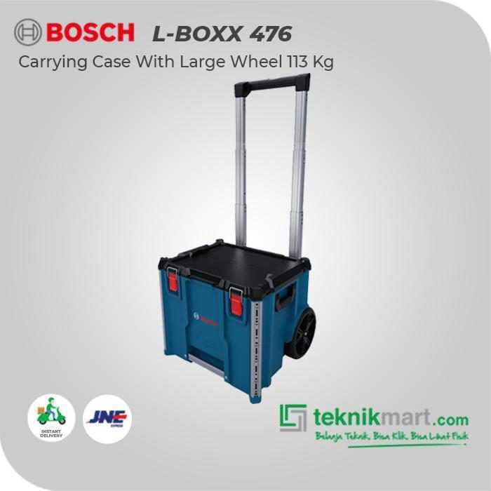 BOSCH L-BOXX CONTRACTOR 476 CARRYING CASE WITH LARGE WHEEL 113KG (530X559X476MM) - Image 3