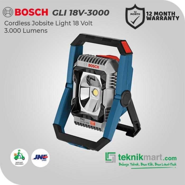 BOSCH GLI 18V-3000 CORDLESS JOBSITE LIGHT 18V 3.000LUMENS (UNIT ONLY) - Image 3
