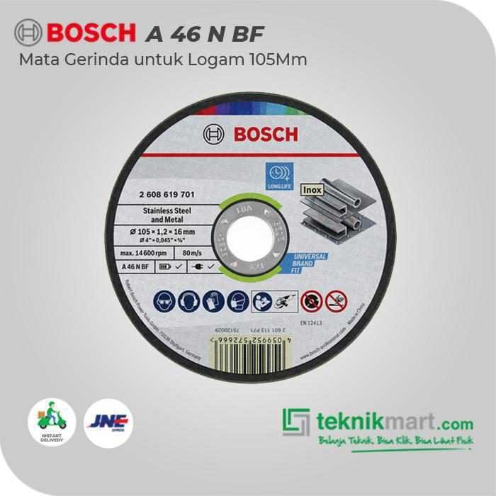 BOSCH A 46 N BF METAL CUTTING WHEEL 105X1.2X16MM (GREEN) - Image 3