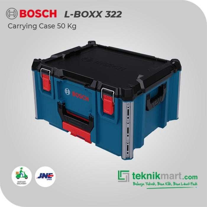 BOSCH L-BOXX 322 CARRYING CASE 50KG (432X559X322MM) - Image 3