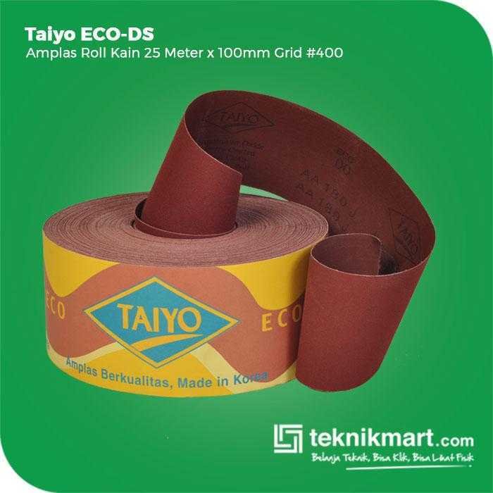 TAIYO ECO DS AMPLAS ROLL KAIN GRID #400 25METERX100MM