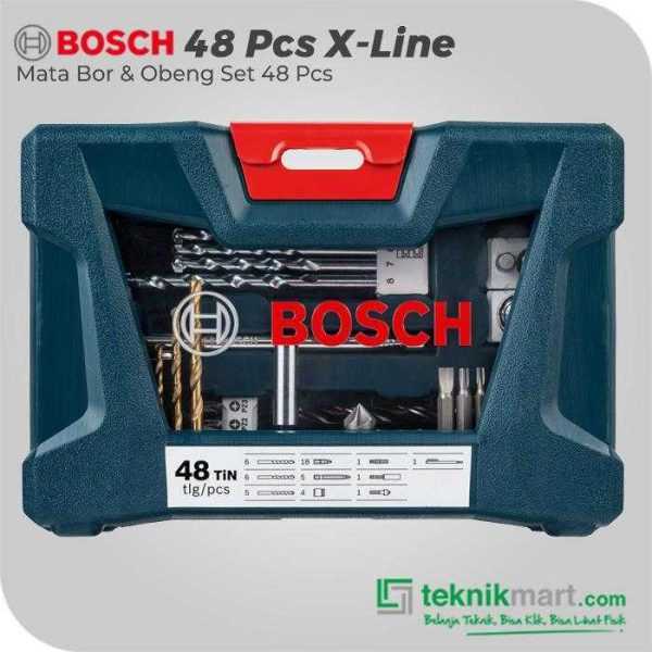 BOSCH 48 V-LINE DRILL AND SCREWDRIVER BITS SET