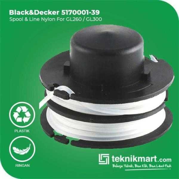 BLACK AND DECKER SPOOL & LINE FOR GL260 / GL300