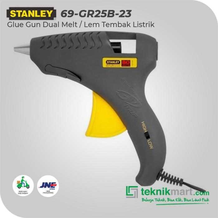 STANLEY 69-GR25B-23 GLUE GUN TRIGGER FEED DUAL MELT 80WATT 100-240VOLT ROUND PIN - Image 3