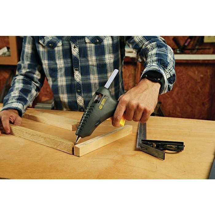 STANLEY 69-GR25B-23 GLUE GUN TRIGGER FEED DUAL MELT 80WATT 100-240VOLT ROUND PIN - Image 4