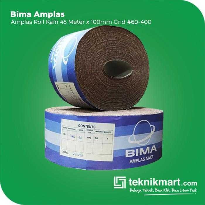BIMA AMPLAS ROLL KAIN GRID #400 100MMX45METER
