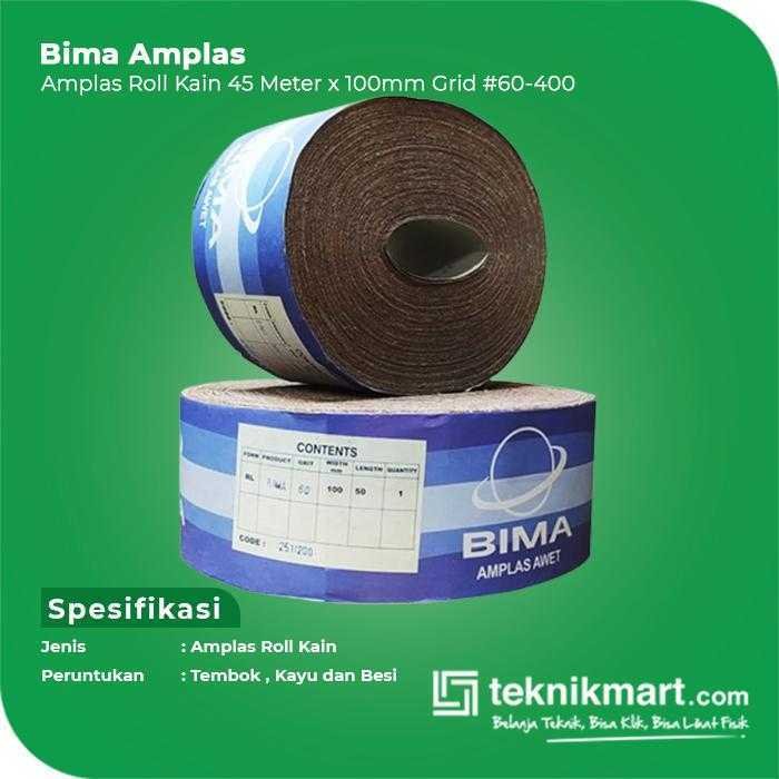 BIMA AMPLAS ROLL KAIN GRID #240 100MMX45METER - Image 2
