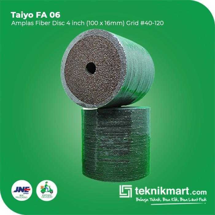TAIYO FA 06 AMPLAS DISC FIBER GRID #40 100X16MM - Image 3