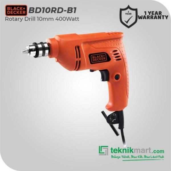 BLACK AND DECKER BD10RD ROTARY DRILL 400WATT 10MM