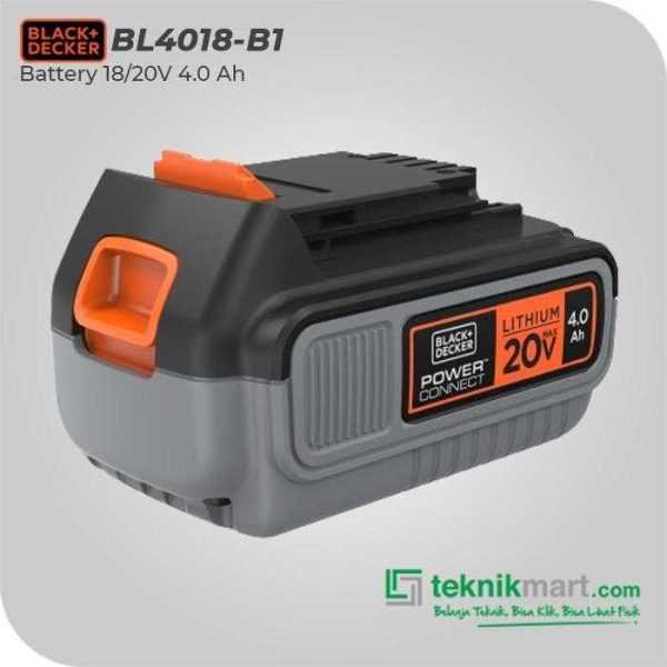 BLACK AND DECKER BL4018 BATTERY LITHIUM 18V/20V MAX 4.0 AH