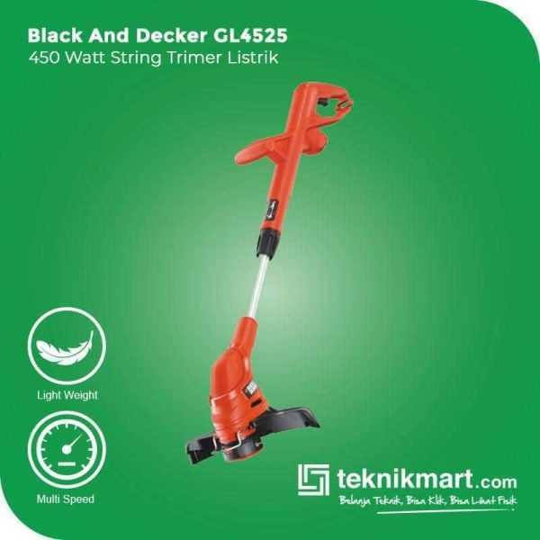 BLACK AND DECKER GL4525 STRING TRIMMER 450 WATT