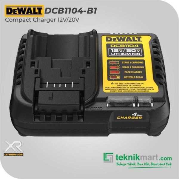 DEWALT DCB1104 COMPACT CHARGER 12V/20V XR 4A