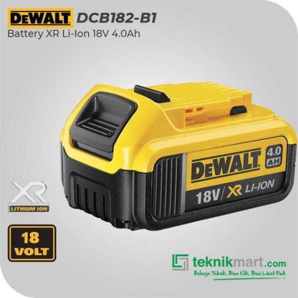DEWALT DCB182 BATTERY 18 VOLT 4.0 AH