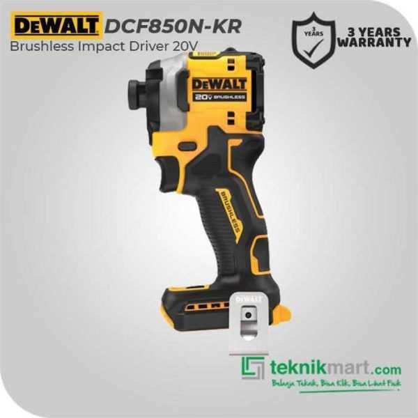 DEWALT DCF850N BRUSHLESS IMPACT DRIVER 20V MAX ATOMIC (UNIT ONLY)