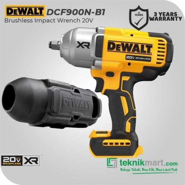 DEWALT DCF900N BRUSHLESS IMPACT WRENCH 20V MAX SQ 1/2" 1.898NM (UNIT ONLY)