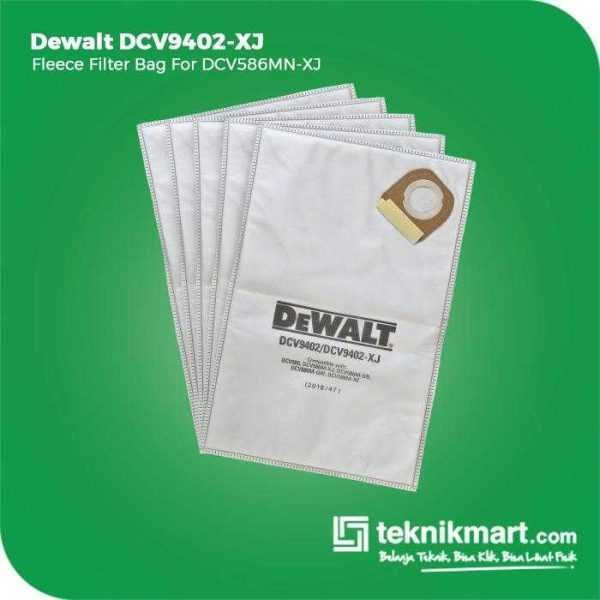 DEWALT DCV9402 FILTER FLEECE FILTER BAG FOR DCV586