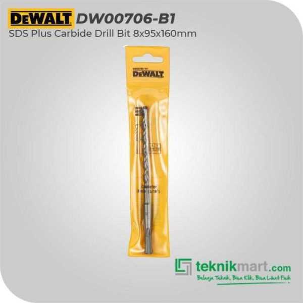 DEWALT DW00706 SDS PLUS CARBIDE DRILL BIT 8.0X95X160MM