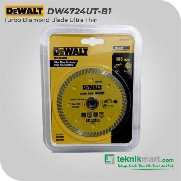 DEWALT DW4724UT DIAMOND BLADE TURBO ULTRA THIN FOR CERAMIC & GRANITE 105X16/20X7MM