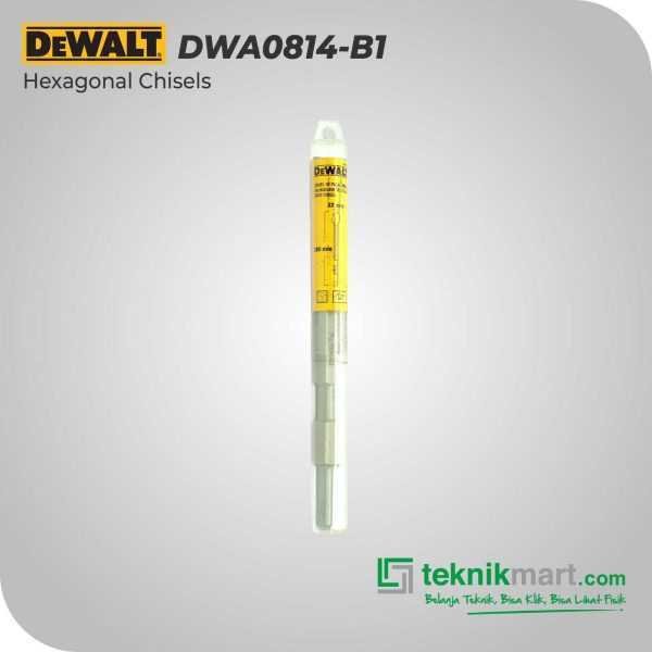 DEWALT DWA0814 HEX 17 FLAT CHISEL 280X22MM