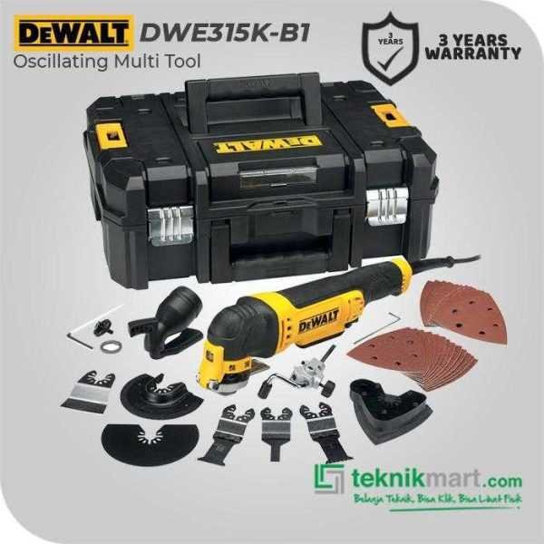 DEWALT DWE315K OSCILLATING MULTI TOOL 300WATT 0-22000 RPM