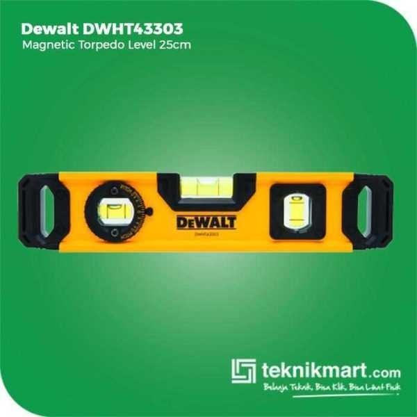 DEWALT DWHT43003 MAGNETIC TORPEDO LEVEL 25CM