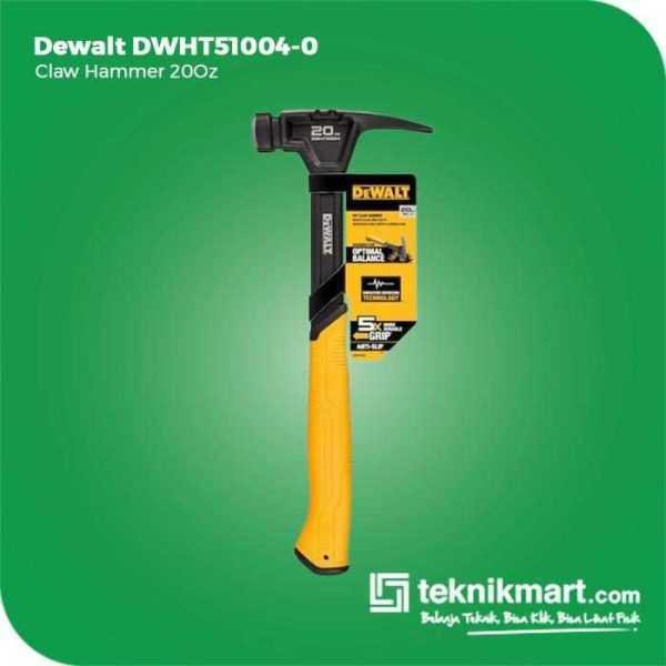 DEWALT DWHT51004-0 CLAW HAMMER 20 OZ