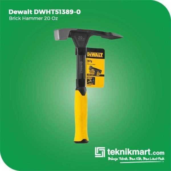 DEWALT DWHT51389-0 BRICK HAMMER 20 OZ