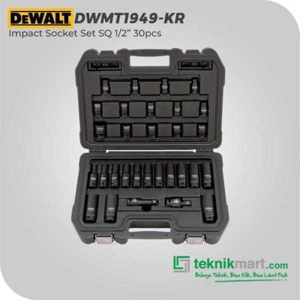 DEWALT DWMT19249 IMPACT SOCKET SET SQ1/2INCH 30PCS