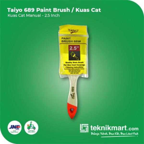TAIYO 689 PAINT BRUSH 2.5 INCH
