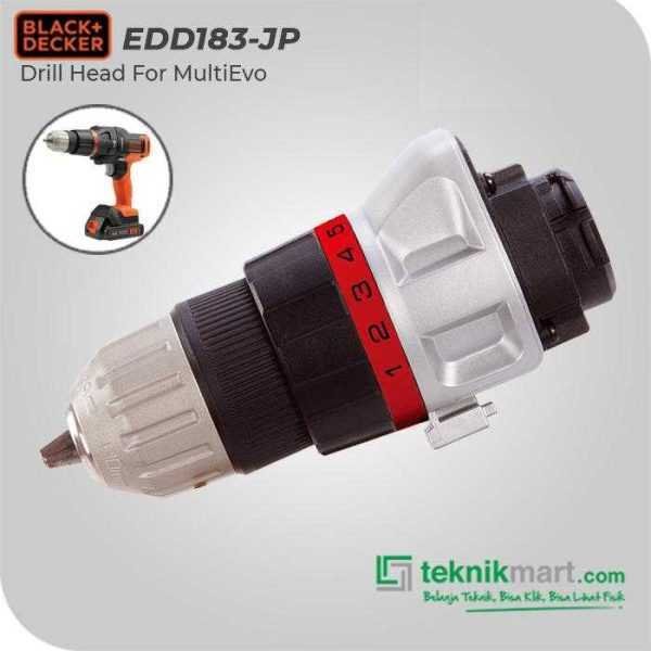 BLACK AND DECKER EDD183-JP DRILL HEAD FOR EVO185 MULTIEVO