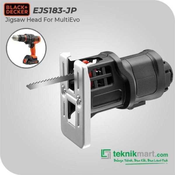 BLACK AND DECKER EJS183-JP JIG SAW HEAD FOR EVO185 MULTIEVO