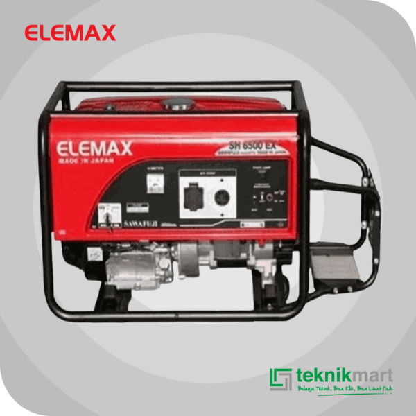 ELEMAX HONDA SH 6500 EX-RS GASOLINE STARTER GENSET 5,8KVA