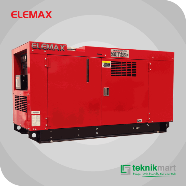 ELEMAX KUBOTA SHT 25 D DIESEL GENSET SILENT 20KVA 3PHASE