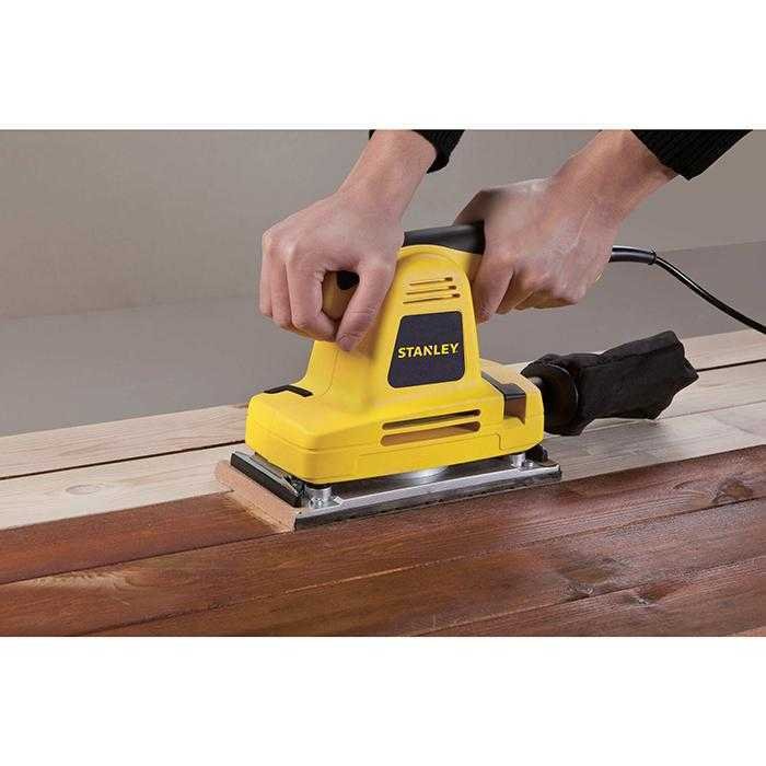 STANLEY SSS310 ORBITAL SANDER 310WATT 1/2 SHEET - Image 4